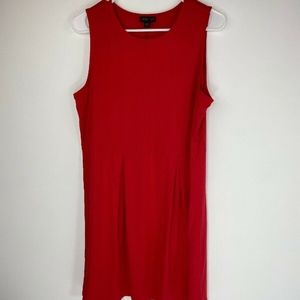 J Jill Wearever Collection Red Dress Size MP